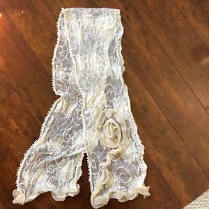 Lace scarf / shall